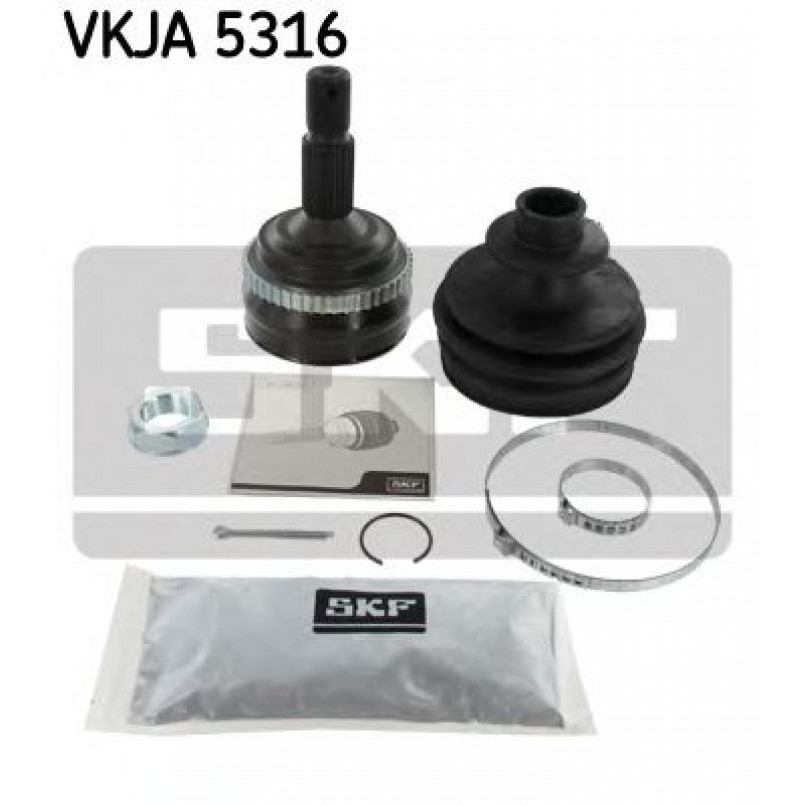 VKJA 5316 SKF - Шарнір рівних кутових швидкостей (ШРКШ)
